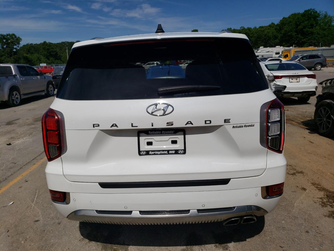 2022 HYUNDAI PALISADE CALLIGRAPHY VIN:KM8R74HE9NU452602