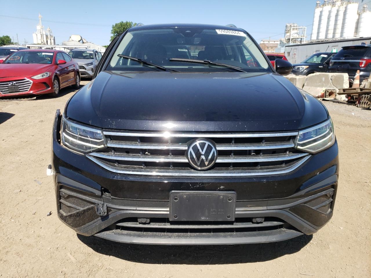 2022 VOLKSWAGEN TIGUAN SE VIN:3VV2B7AXXNM156205