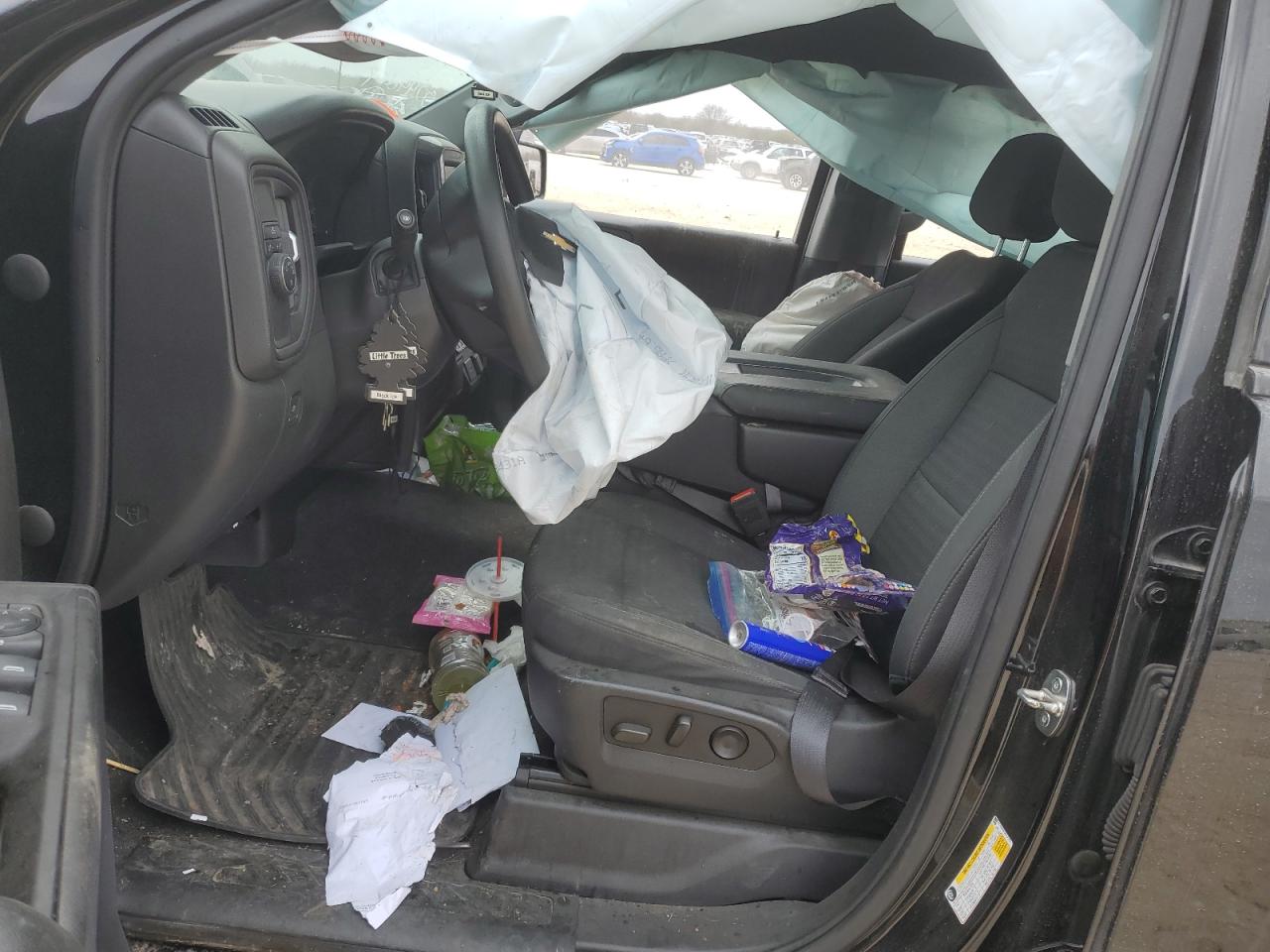 2023 CHEVROLET SILVERADO C1500 CUSTOM VIN:1GCPABEK3PZ127221