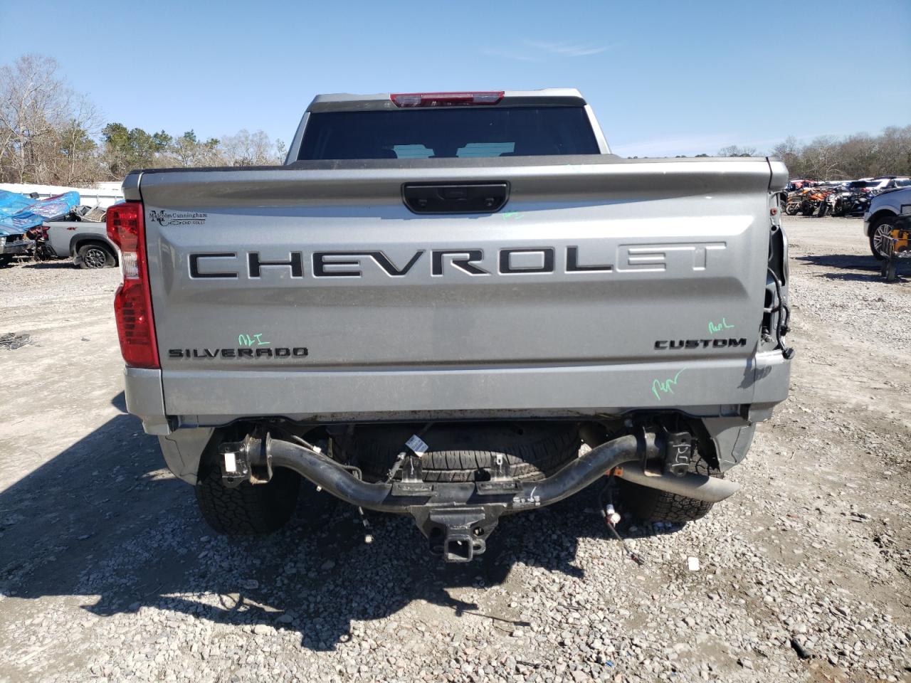 2024 CHEVROLET SILVERADO K1500 CUSTOM VIN:1GCPDBEKXRZ129252