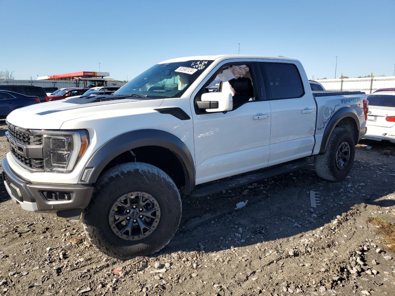 2022 FORD F150 RAPTOR VIN:1FTFW1RG4NFB97564