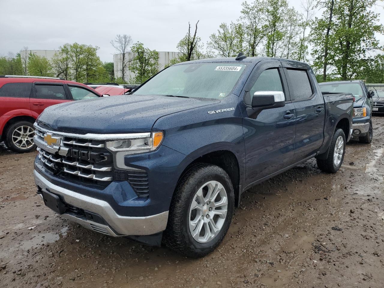 2022 CHEVROLET SILVERADO K1500 LT-L VIN:1GCPDKEKXNZ549734