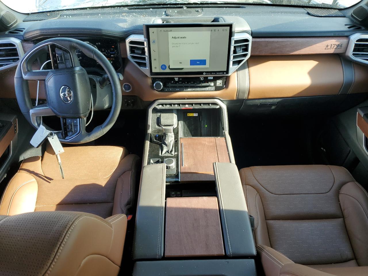 2023 TOYOTA TUNDRA CREWMAX PLATINUM VIN:5TFMC5DB2PX034170