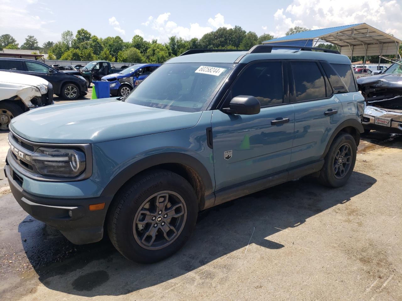 2022 FORD BRONCO SPORT BIG BEND VIN:WP0AA2A8XNS255297