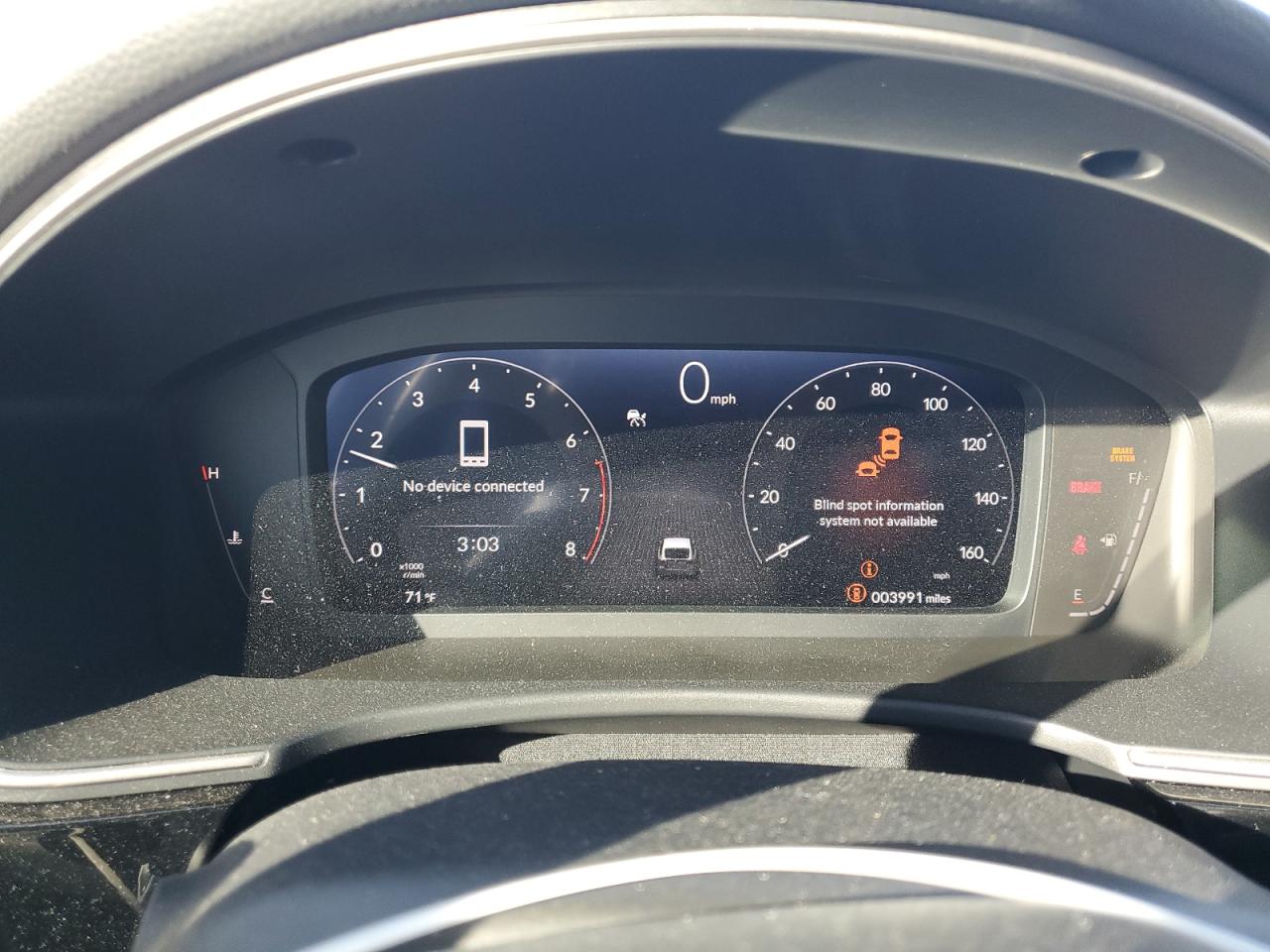 2024 HONDA CIVIC SPORT TOURING VIN:19XFL1G81RE028901