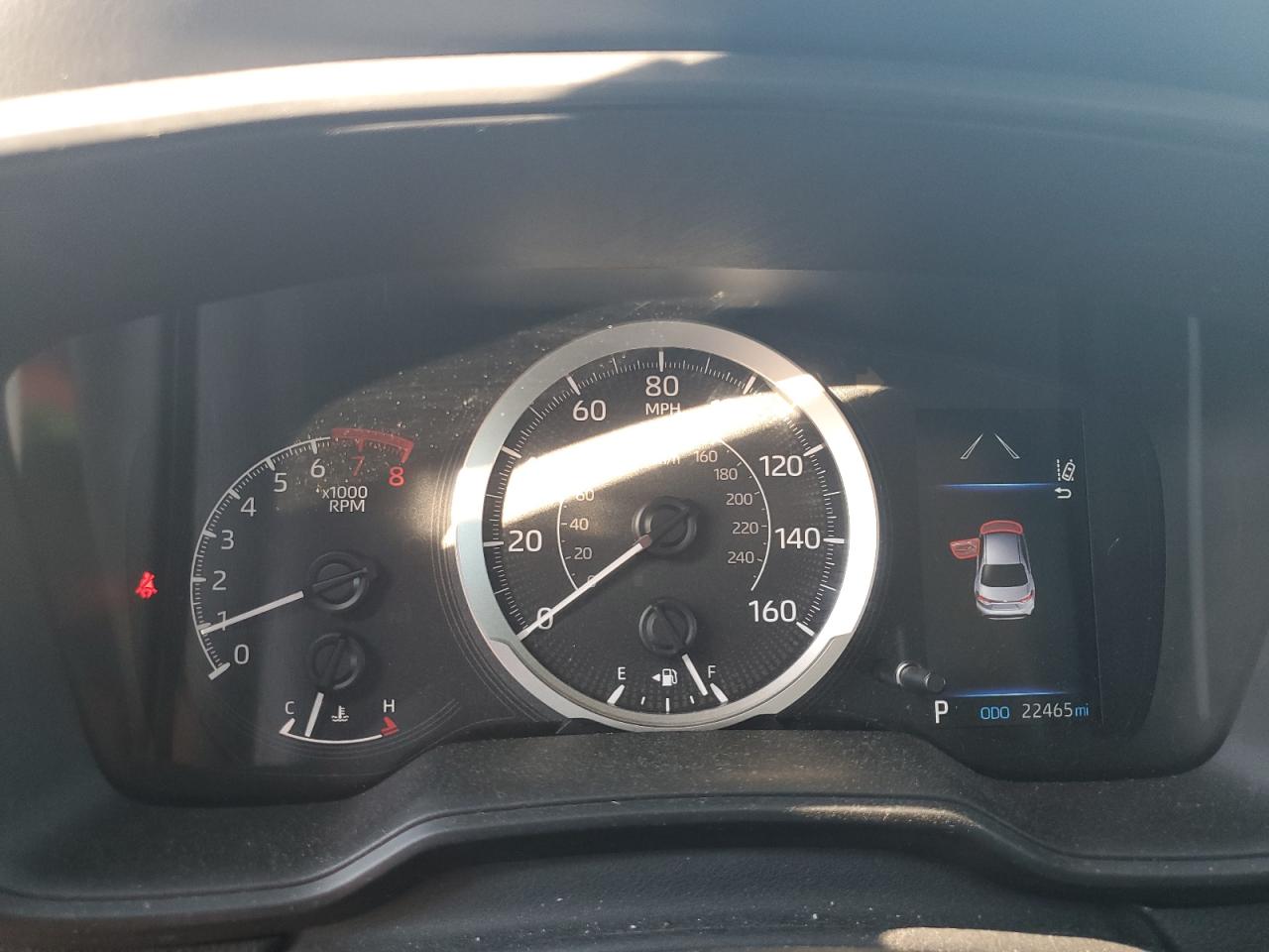 2022 TOYOTA COROLLA LE VIN:5YFEPMAE6NP374080