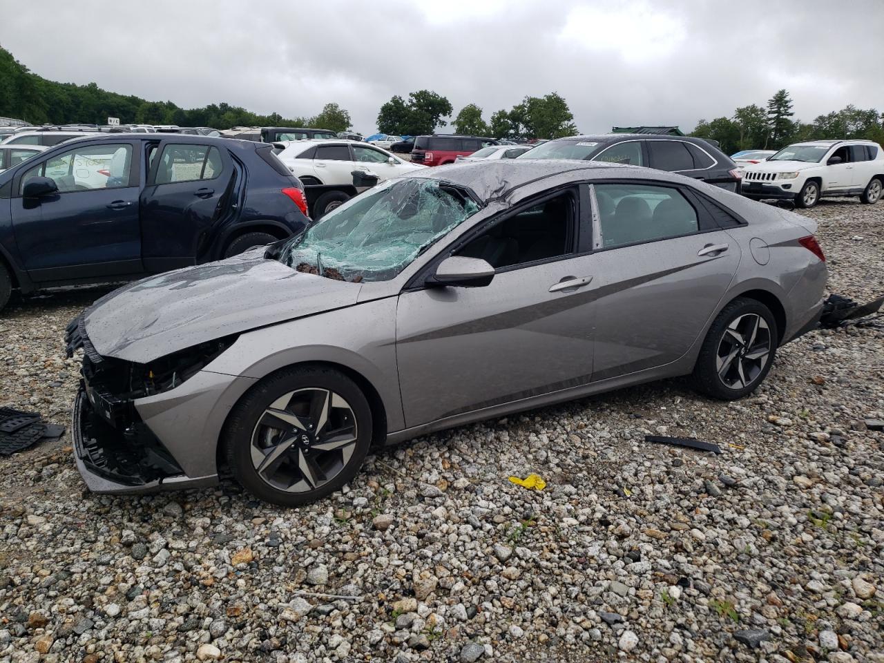 2023 HYUNDAI ELANTRA SEL VIN:KMHLS4AGXPU444513