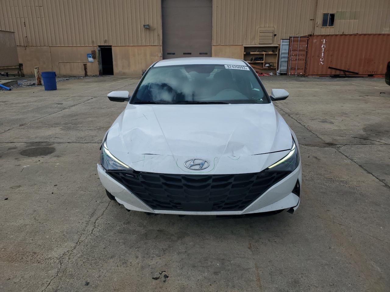 2022 HYUNDAI ELANTRA SEL VIN:5NPLS4AG1NH059918