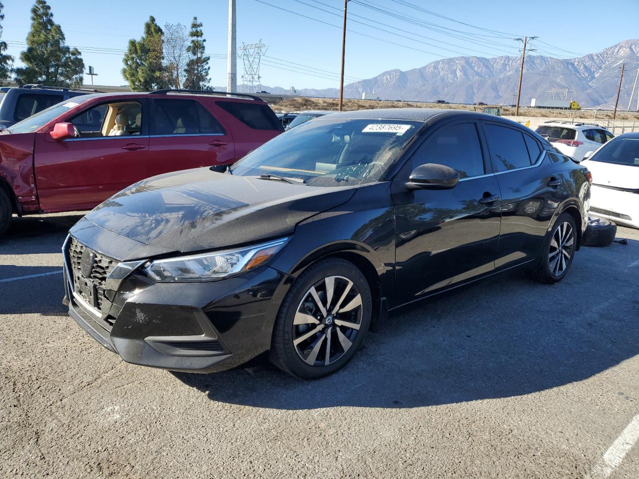 2022 NISSAN SENTRA SV VIN:3N1AB8CV6NY220490