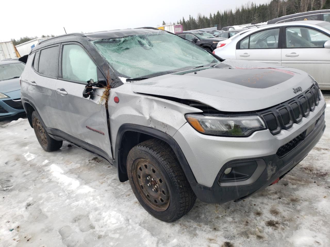 2022 JEEP COMPASS TRAILHAWK VIN:3C4NJDDB0NT238673