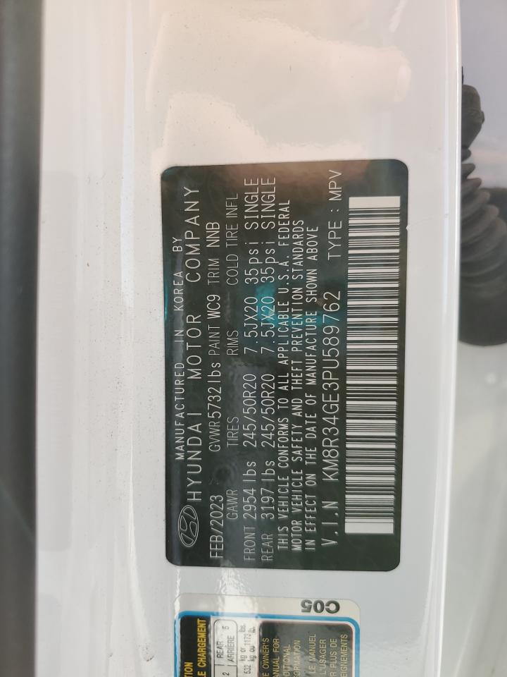 2023 HYUNDAI PALISADE XRT VIN:KM8R34GE3PU589762