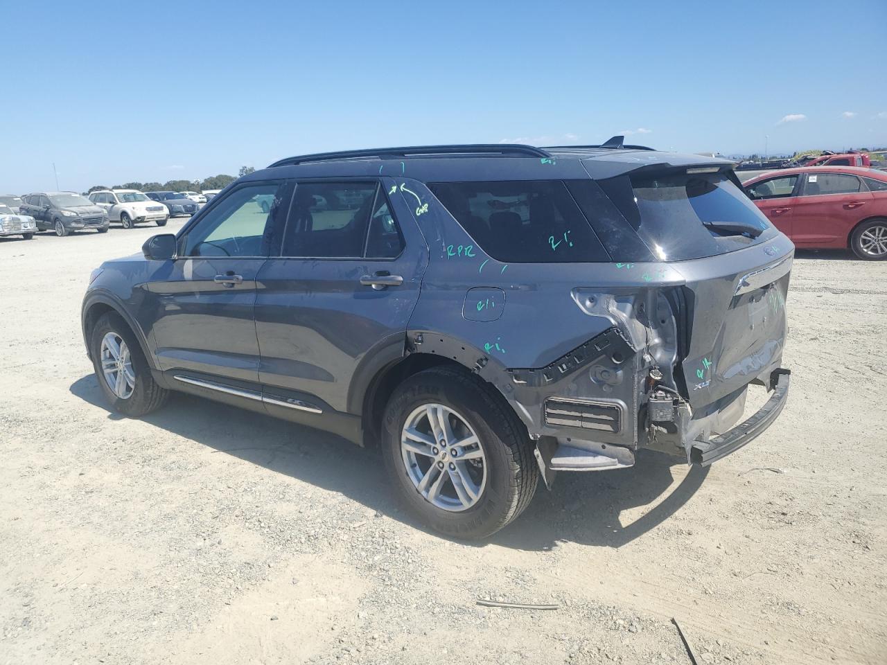 2022 FORD EXPLORER XLT VIN:1FMSK7DH3NGB20493