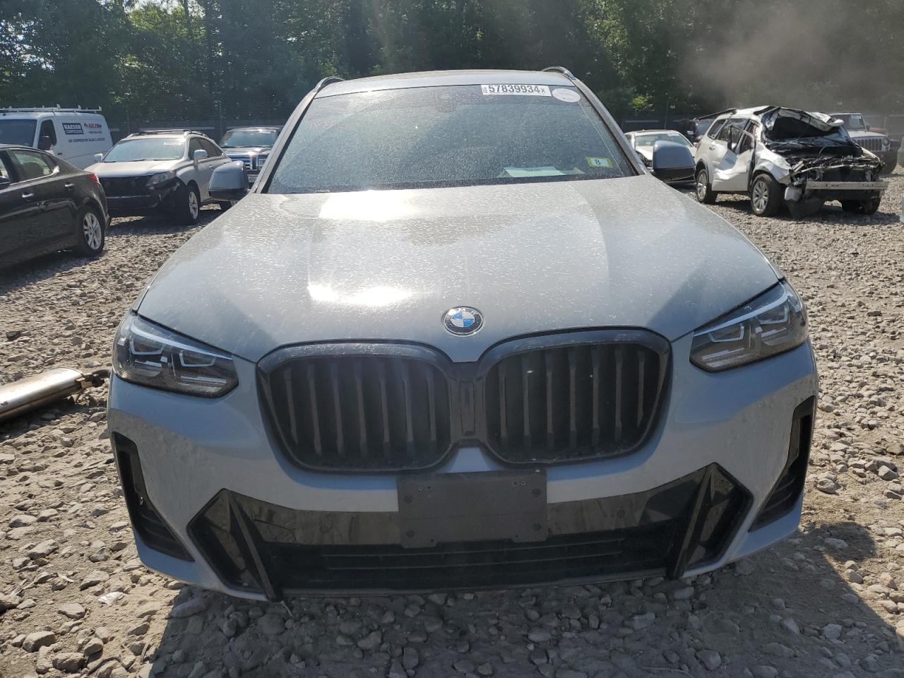 2022 BMW X3 XDRIVE30I VIN:5UX53DP06N9K32002