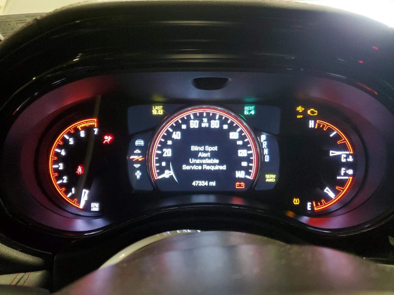 2022 DODGE DURANGO R/T VIN:1C4SDJCT4NC222328