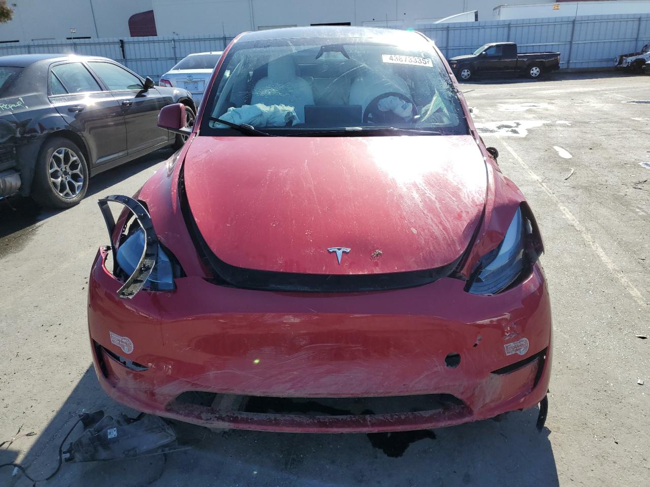 2023 TESLA MODEL Y  VIN:7SAYGDEE9PF832221