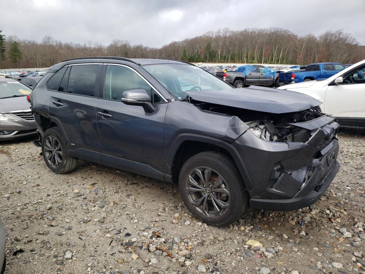 2022 TOYOTA RAV4 XLE PREMIUM VIN:4T3B6RFV6NU102422