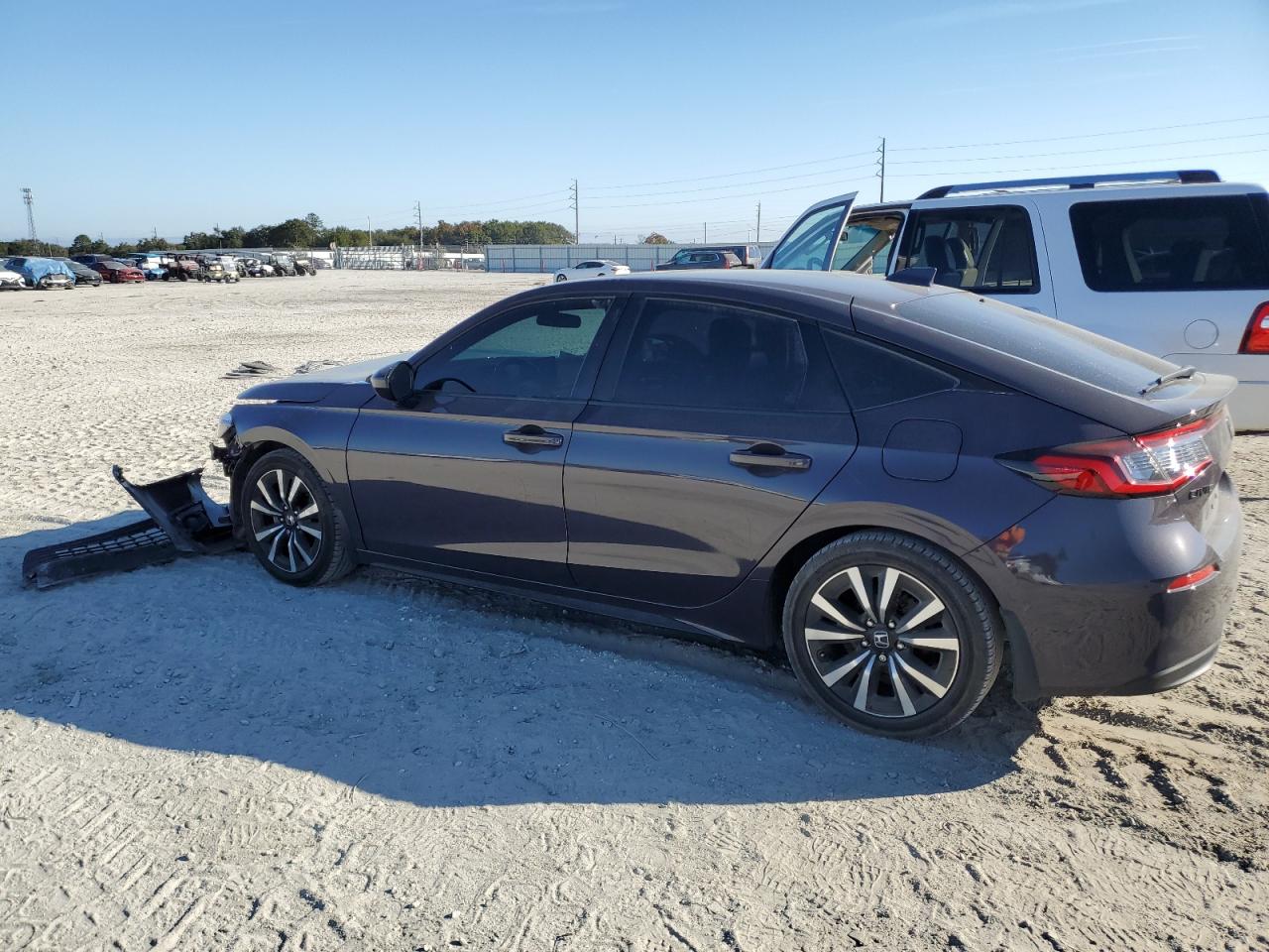 2022 HONDA CIVIC EXL VIN:19XFL1H75NE009042