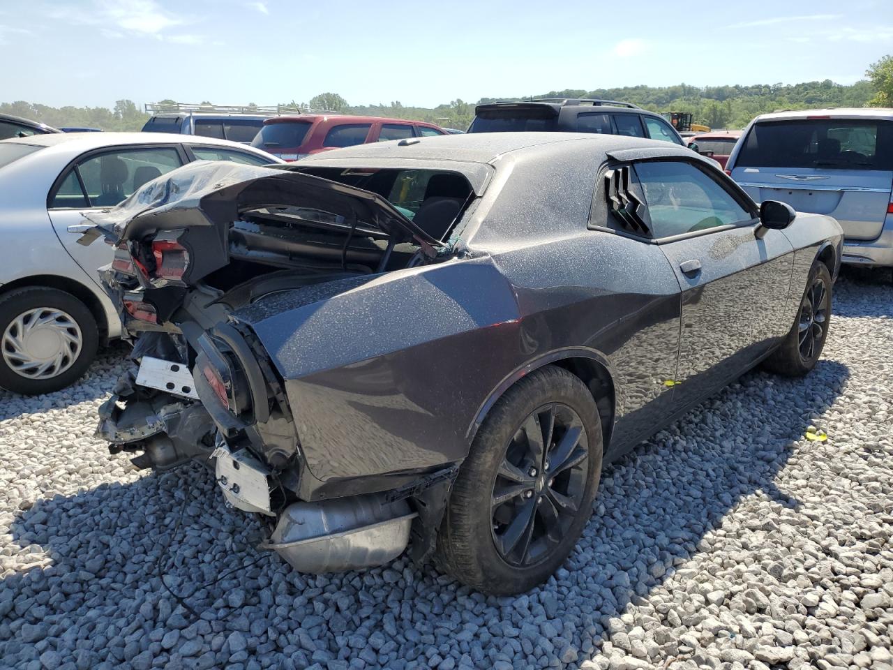 2022 DODGE CHALLENGER SXT VIN:2C3CDZGG7NH156651