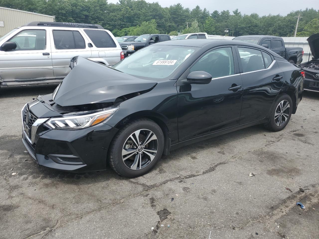 2022 NISSAN SENTRA SV VIN:3N1AB8CV4NY301133