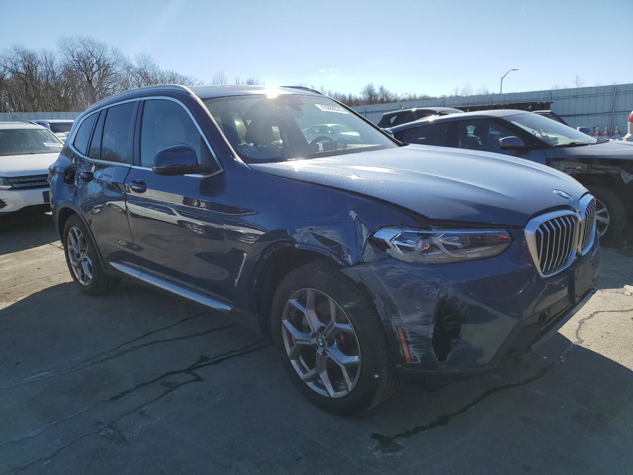 2022 BMW X3 XDRIVE30I VIN:5UX53DP02N9M35422