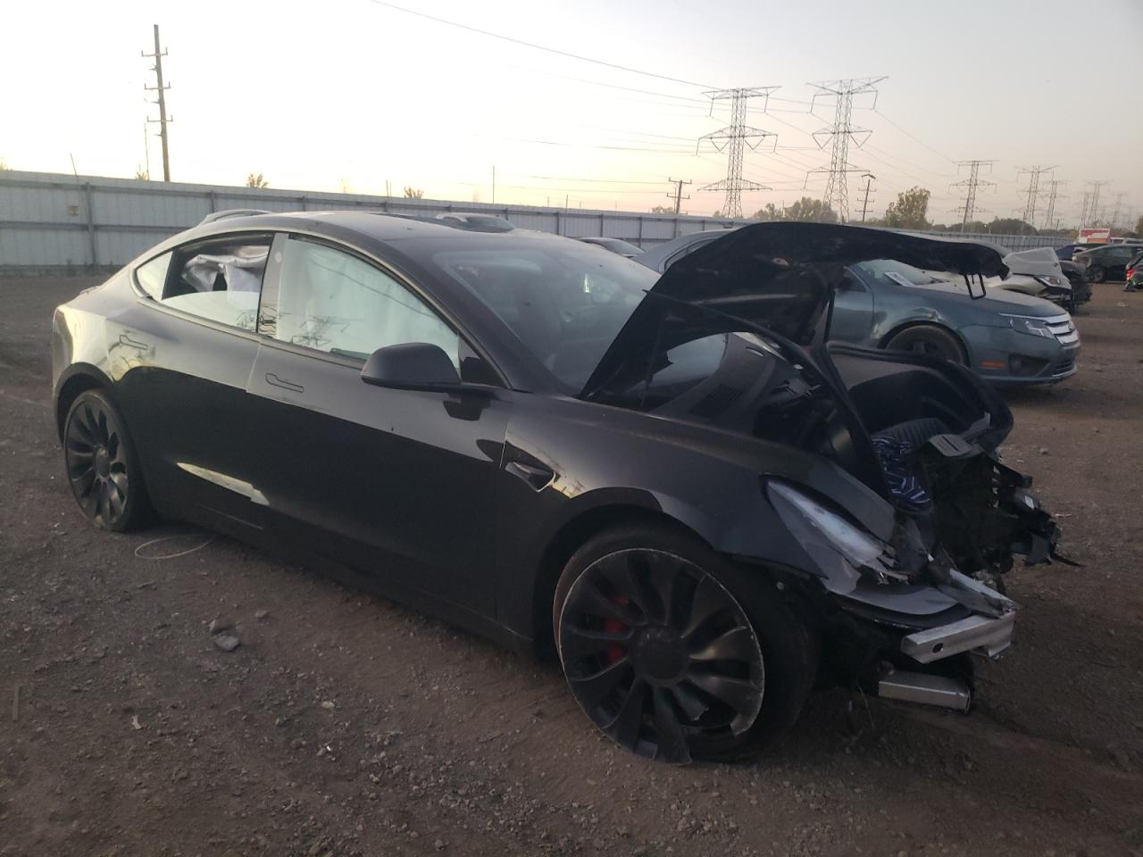 2023 TESLA MODEL 3  VIN:5YJ3E1EC9PF628223