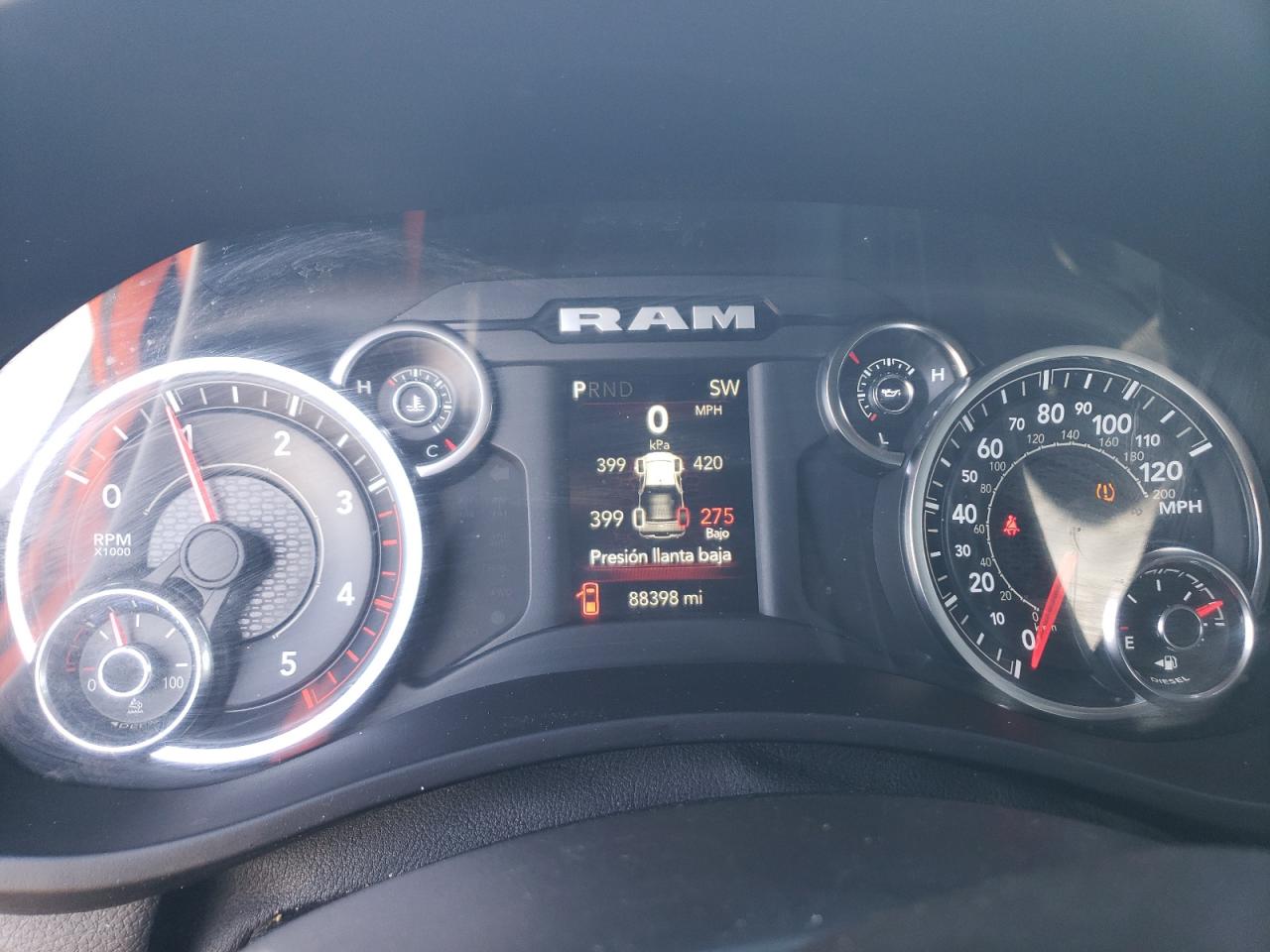 2022 RAM 2500 BIG HORN/LONE STAR VIN:3C6UR5DL7NG201767