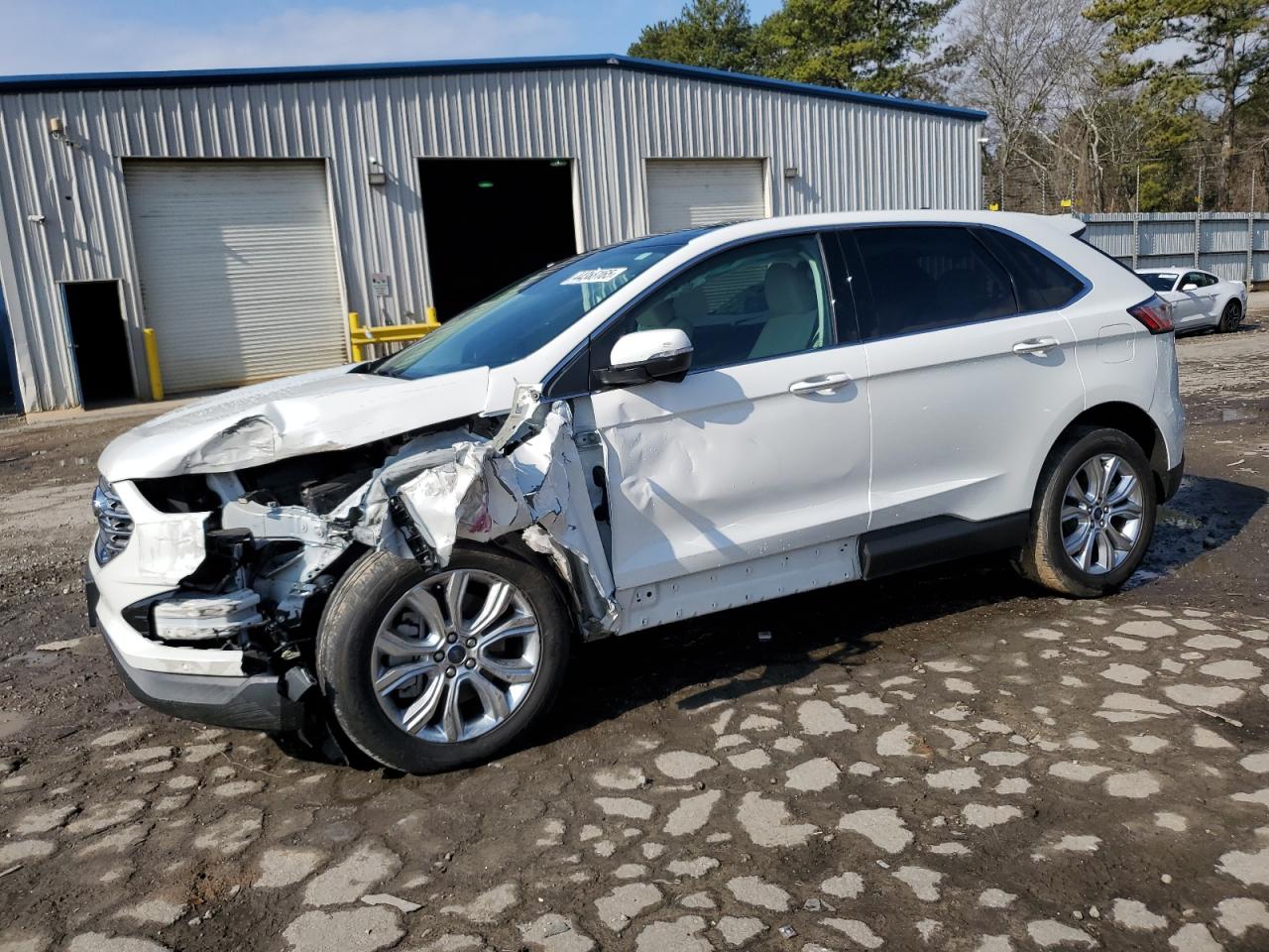 2022 FORD EDGE TITANIUM VIN:2FMPK4K91NBA01784