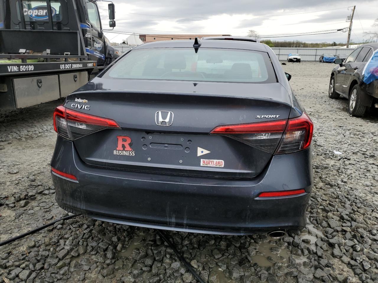 2022 HONDA CIVIC SPORT VIN:2HGFE2F59NH534516