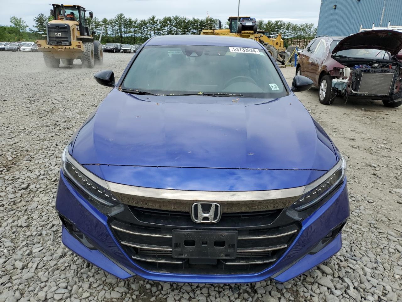 2022 HONDA ACCORD SPORT VIN:1HGCV1F3XNA076480