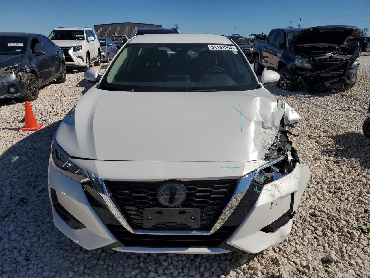 2022 NISSAN SENTRA SV VIN:3N1AB8CV2NY202472