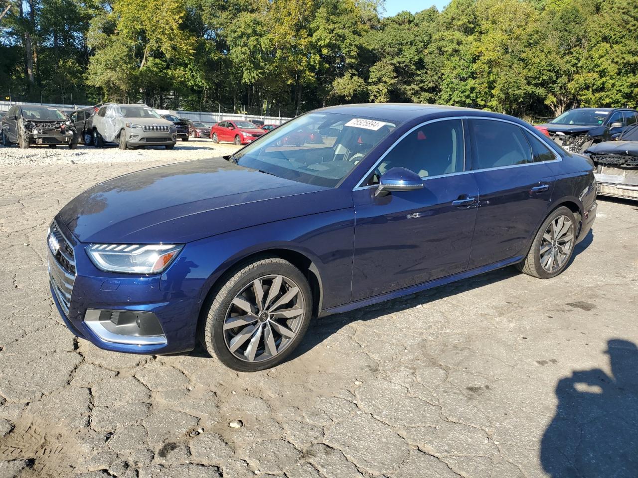 2022 AUDI A4 PRESTIGE 40 VIN:WAUCBAF45NN001918