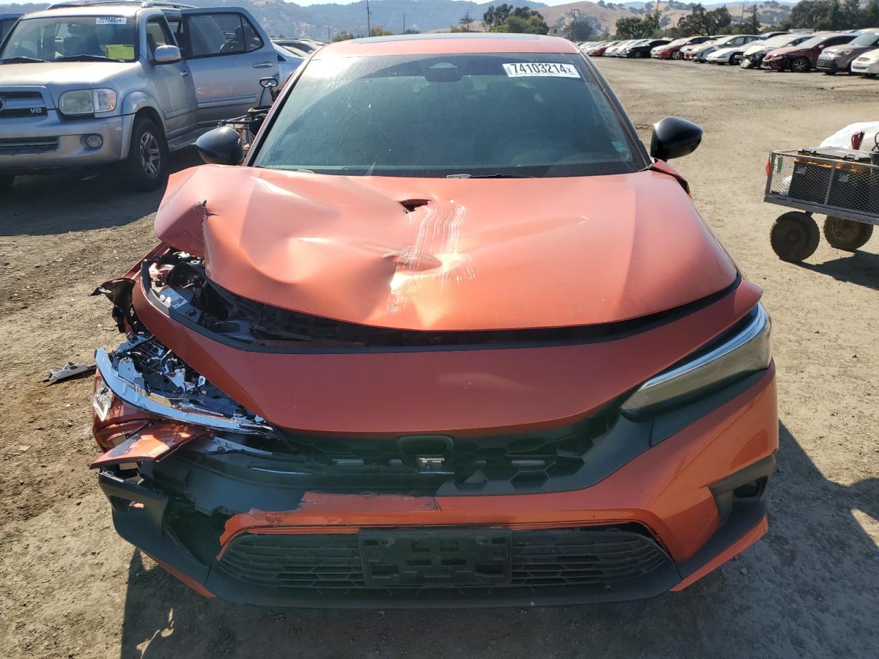 2022 HONDA CIVIC SI VIN:2HGFE1E57NH470052