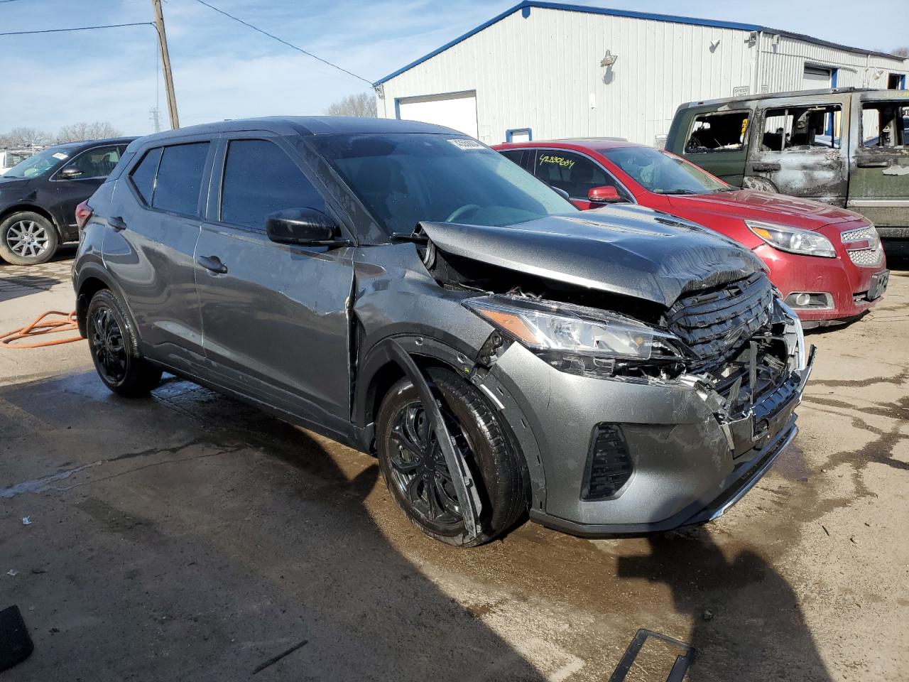 2022 NISSAN KICKS S VIN:3N1CP5BV7NL524922