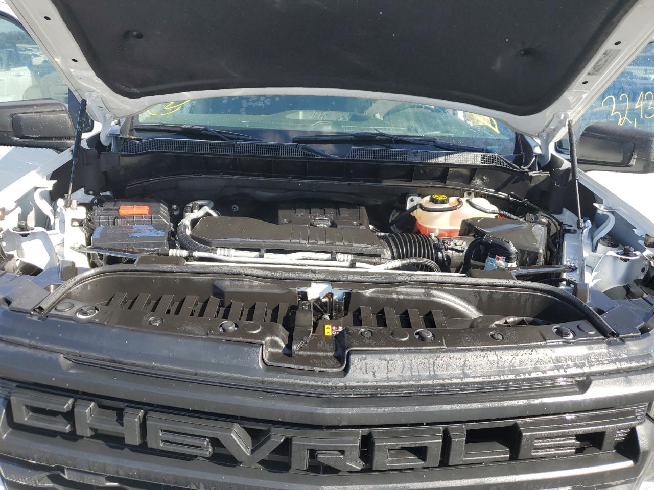 2022 CHEVROLET SILVERADO C1500 CUSTOM VIN:1GCPABEK5NZ601103