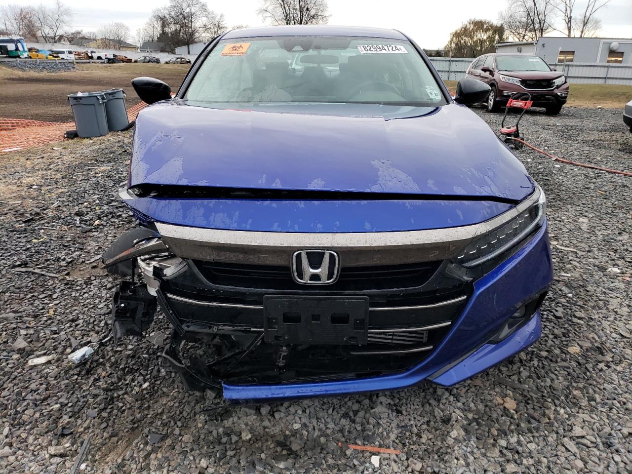 2022 HONDA ACCORD SPORT SE VIN:1HGCV1F41NA072066