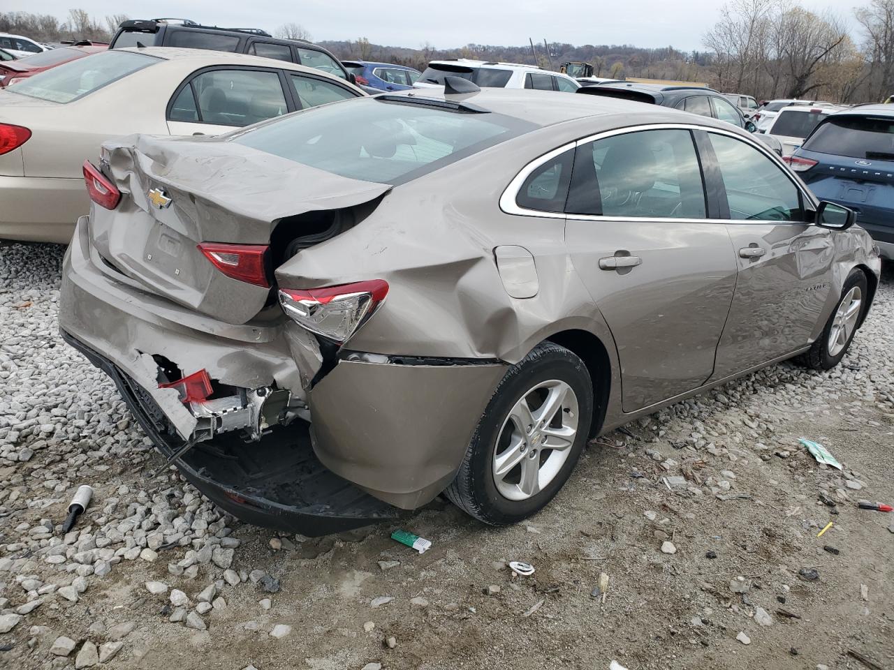 2022 CHEVROLET MALIBU LS VIN:1G1ZB5ST2NF203698