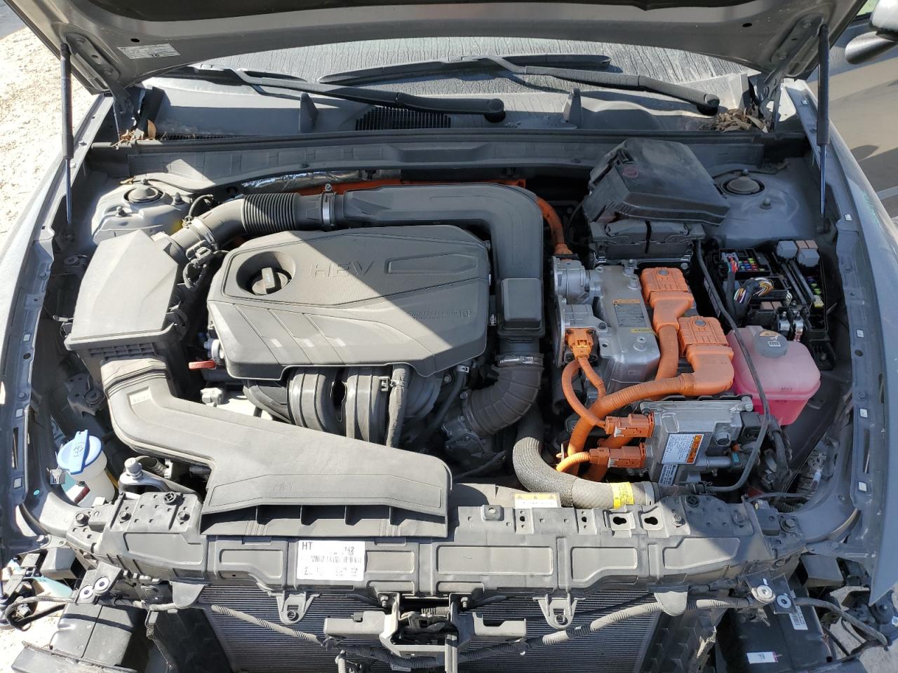 2022 HYUNDAI SONATA HYBRID VIN:KMHL24JJ9NA037325