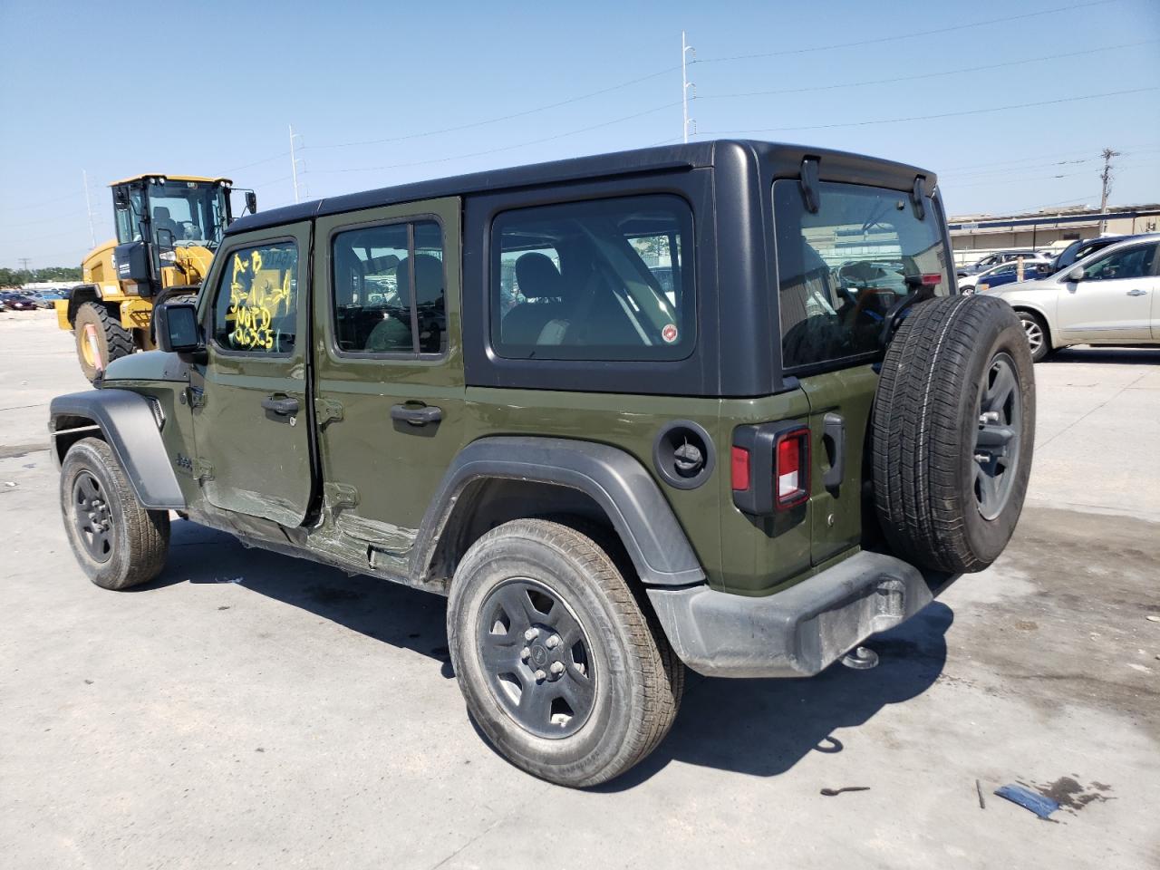 2022 JEEP WRANGLER UNLIMITED SPORT VIN:WP0AA2A8XNS255297