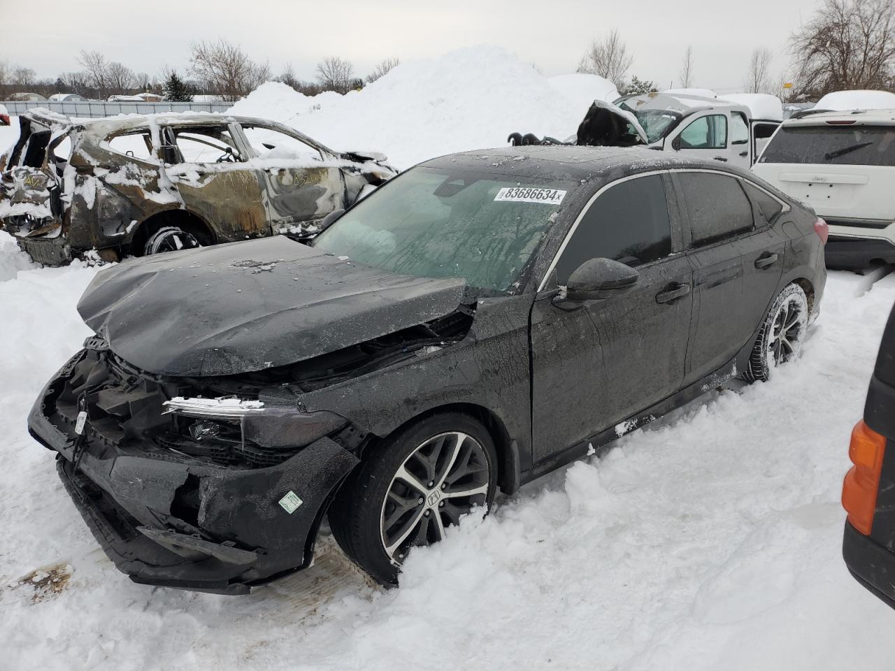 2023 HONDA CIVIC TOURING VIN:2HGFE1F9XPH001476