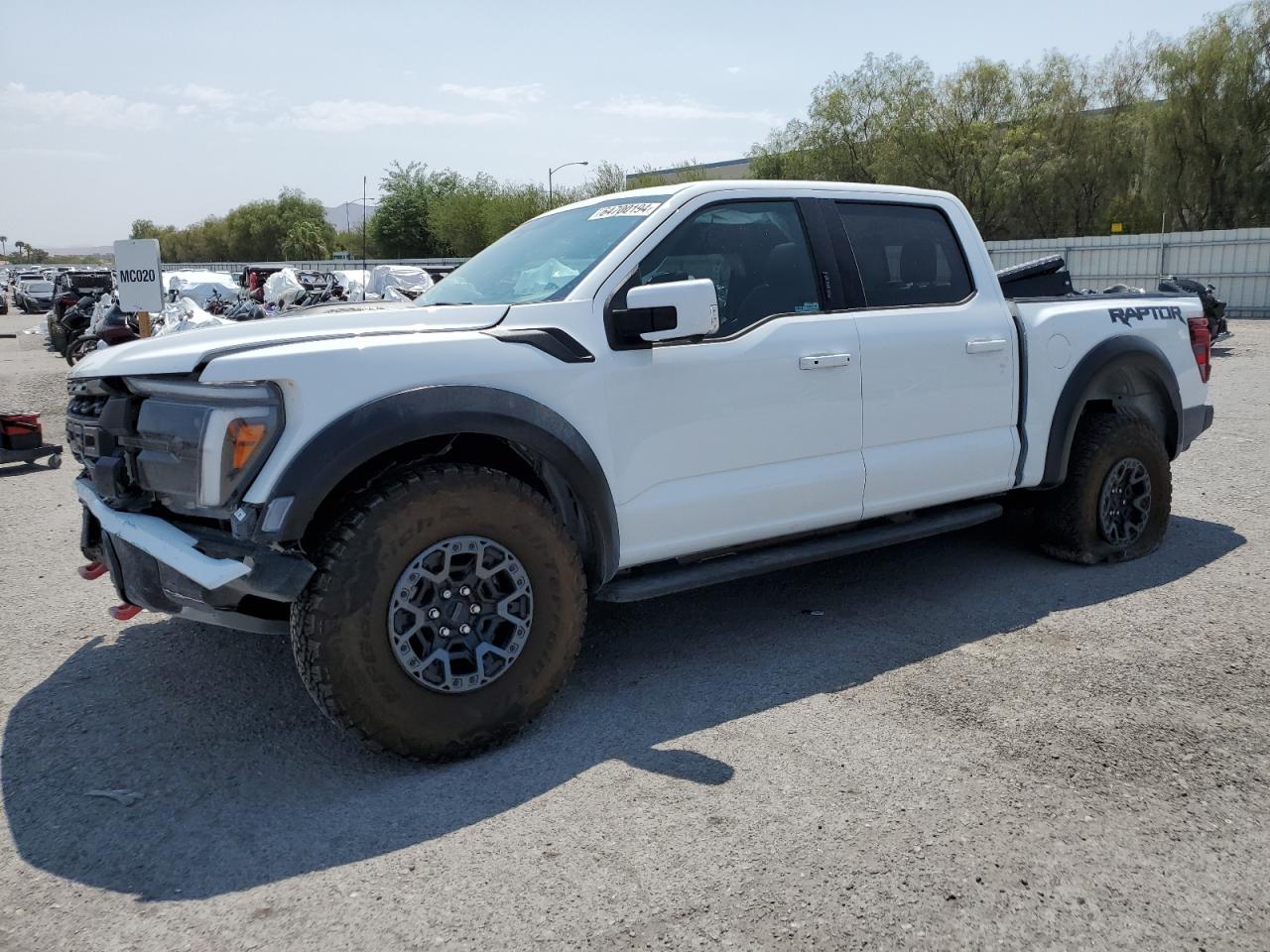 2024 FORD F150 RAPTOR VIN:1FTFW1RJ6RFA64547