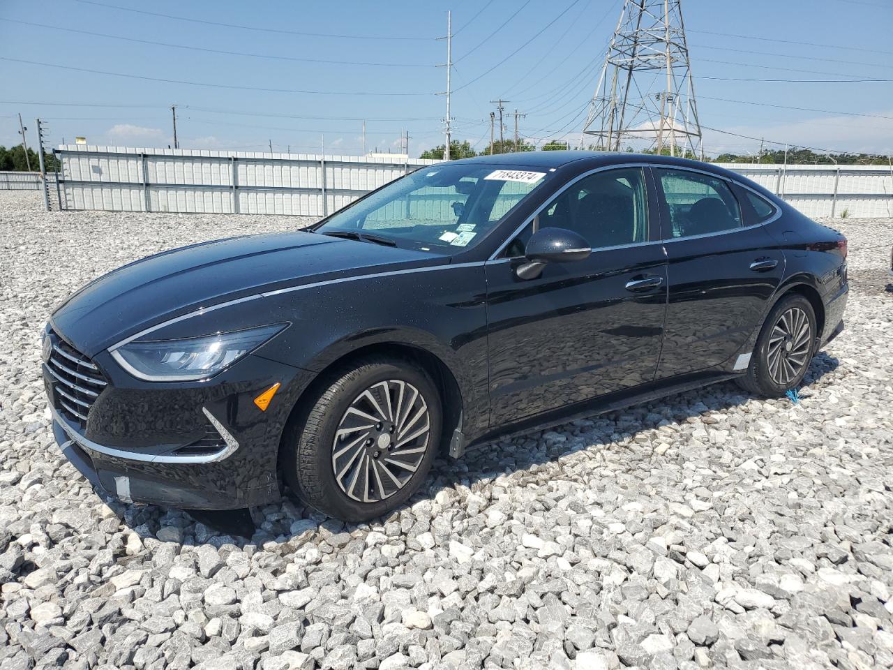 2022 HYUNDAI SONATA HYBRID VIN:KMHL34JJ0NA043253