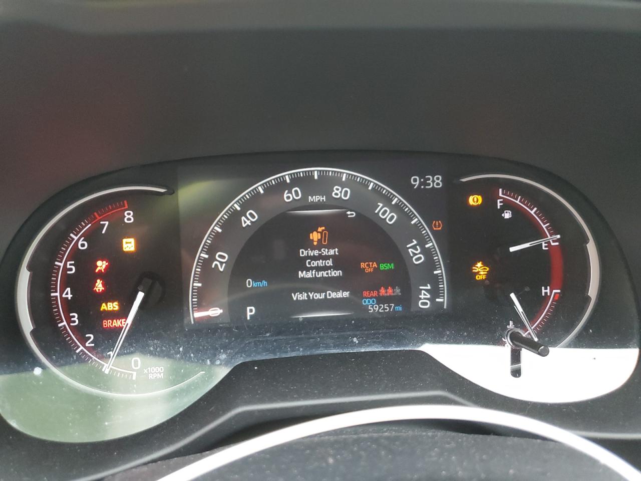 2023 TOYOTA RAV4 TRD OFF ROAD VIN:2T3S1RFV5PW352381