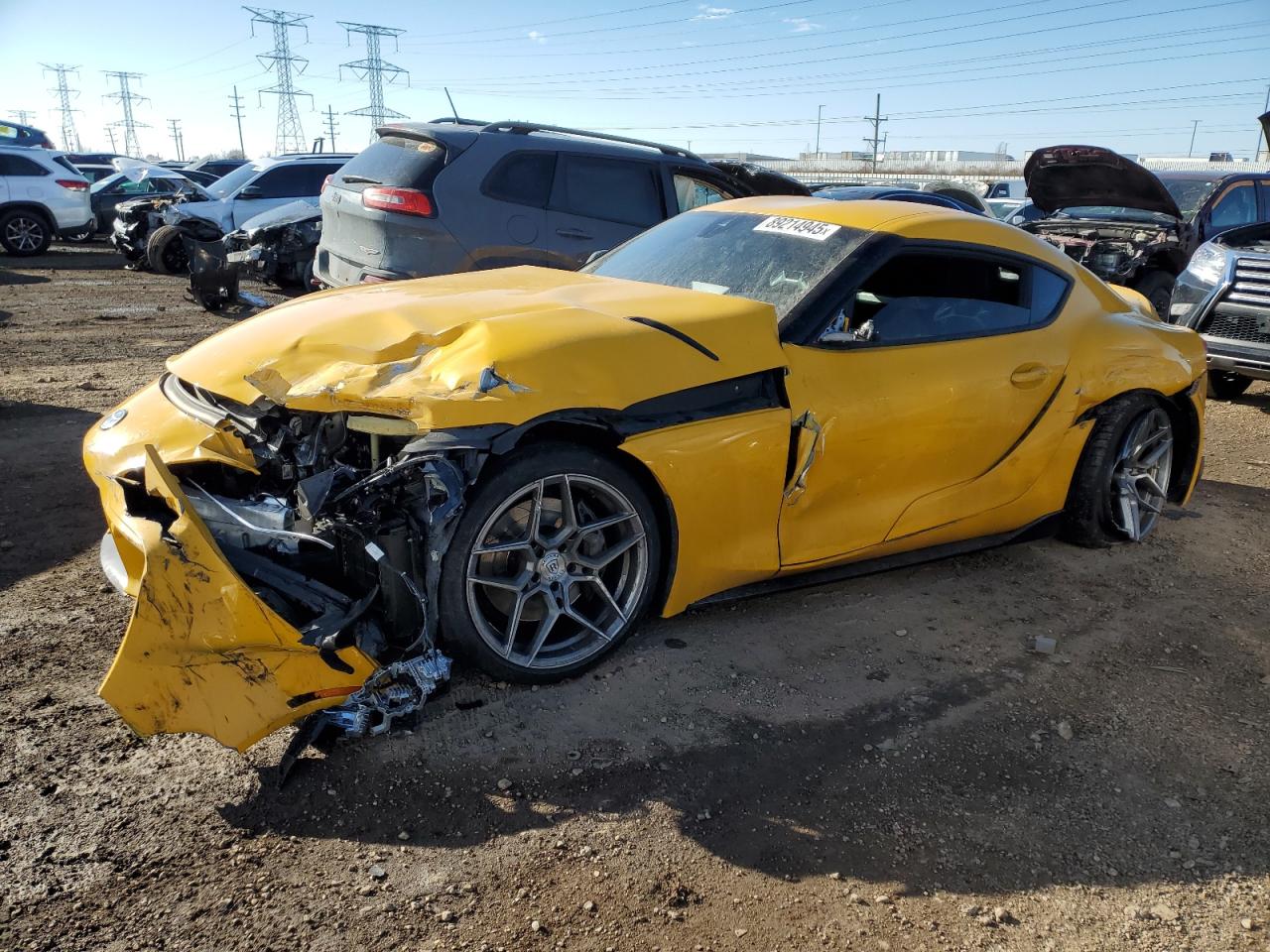 2022 TOYOTA SUPRA BASE VIN:WZ1DB0C08NW050528