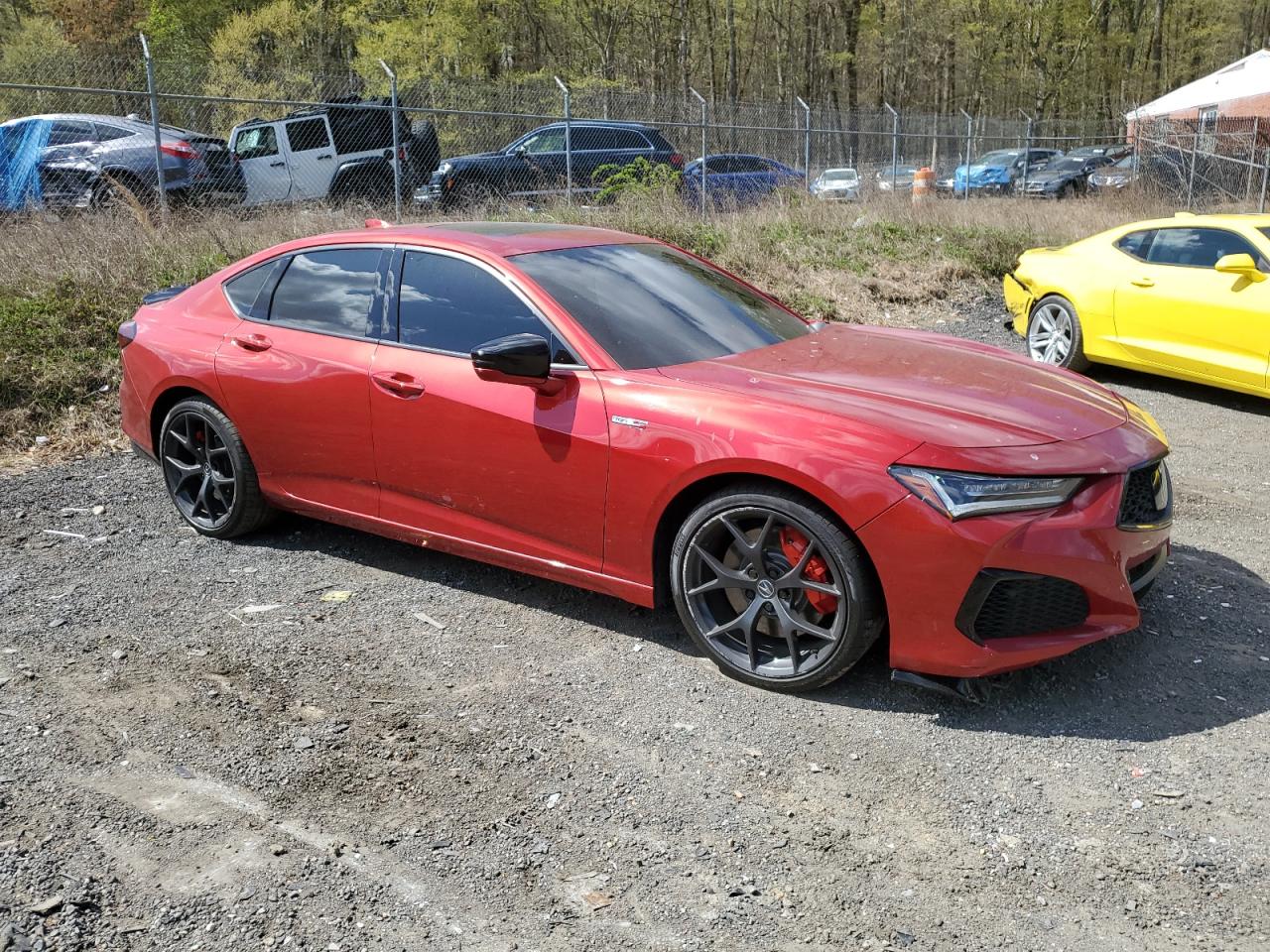 2022 ACURA TLX TYPE S VIN:19UUB7F99NA001502