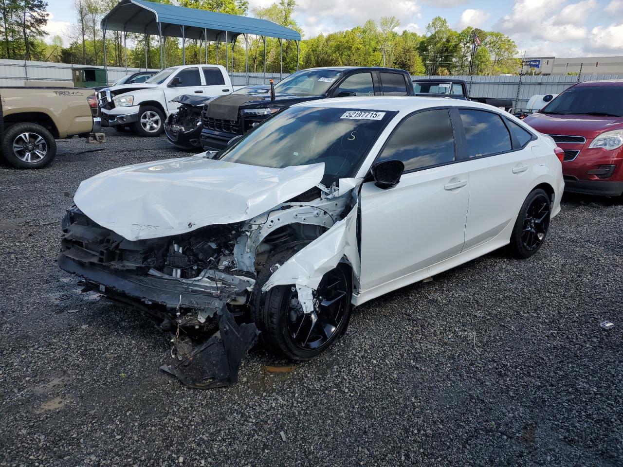 2023 HONDA CIVIC SPORT VIN:2HGFE2F51PH543469
