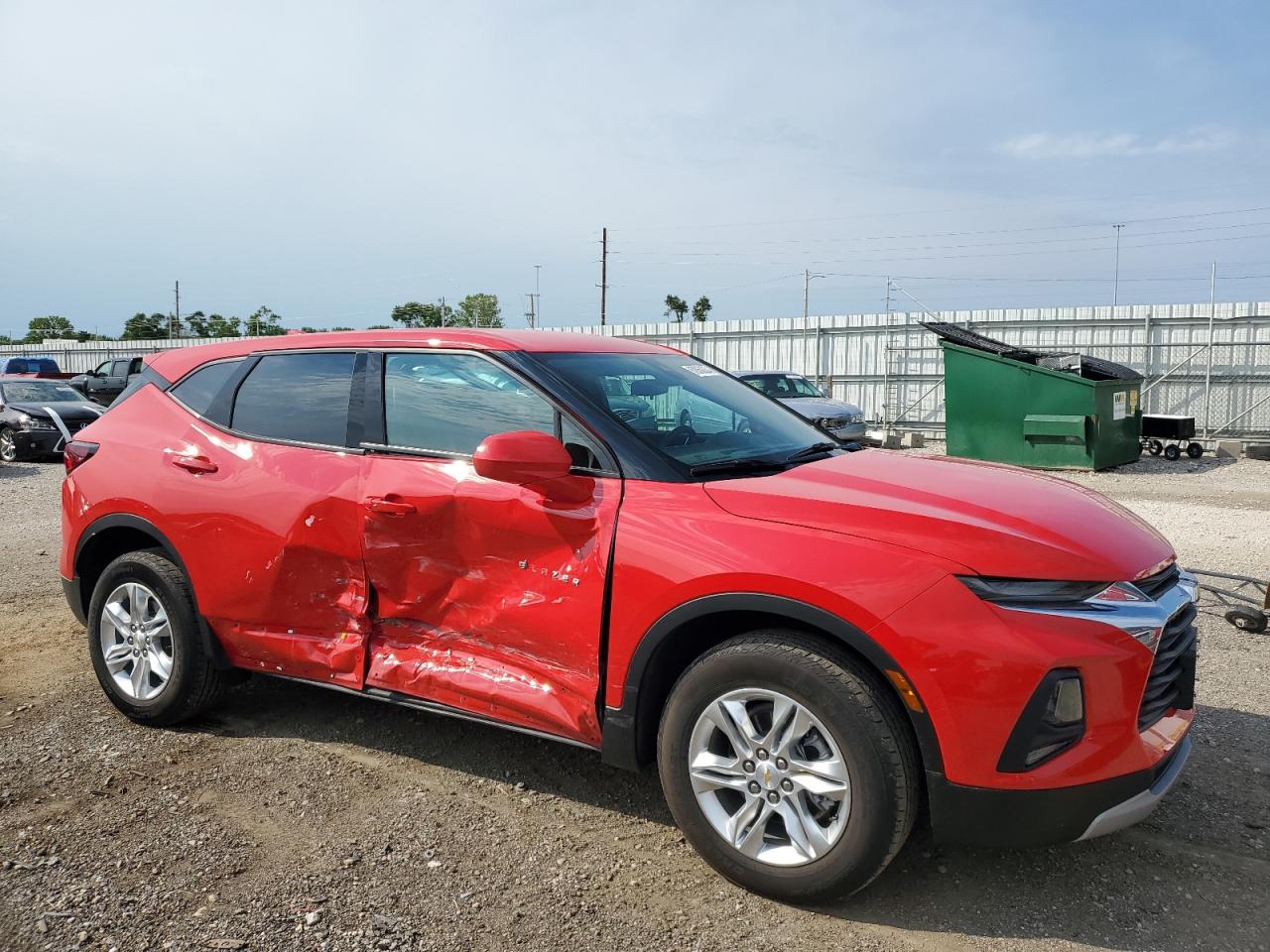 2022 CHEVROLET BLAZER 2LT VIN:3GNKBHR41NS233349