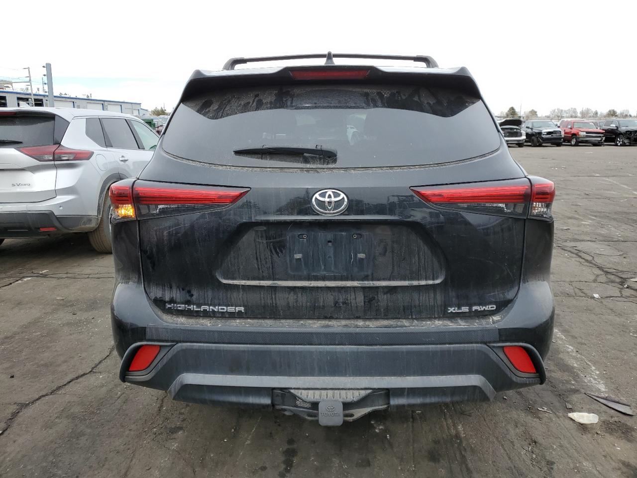 2022 TOYOTA HIGHLANDER XLE VIN:5TDHZRBH6NS250847