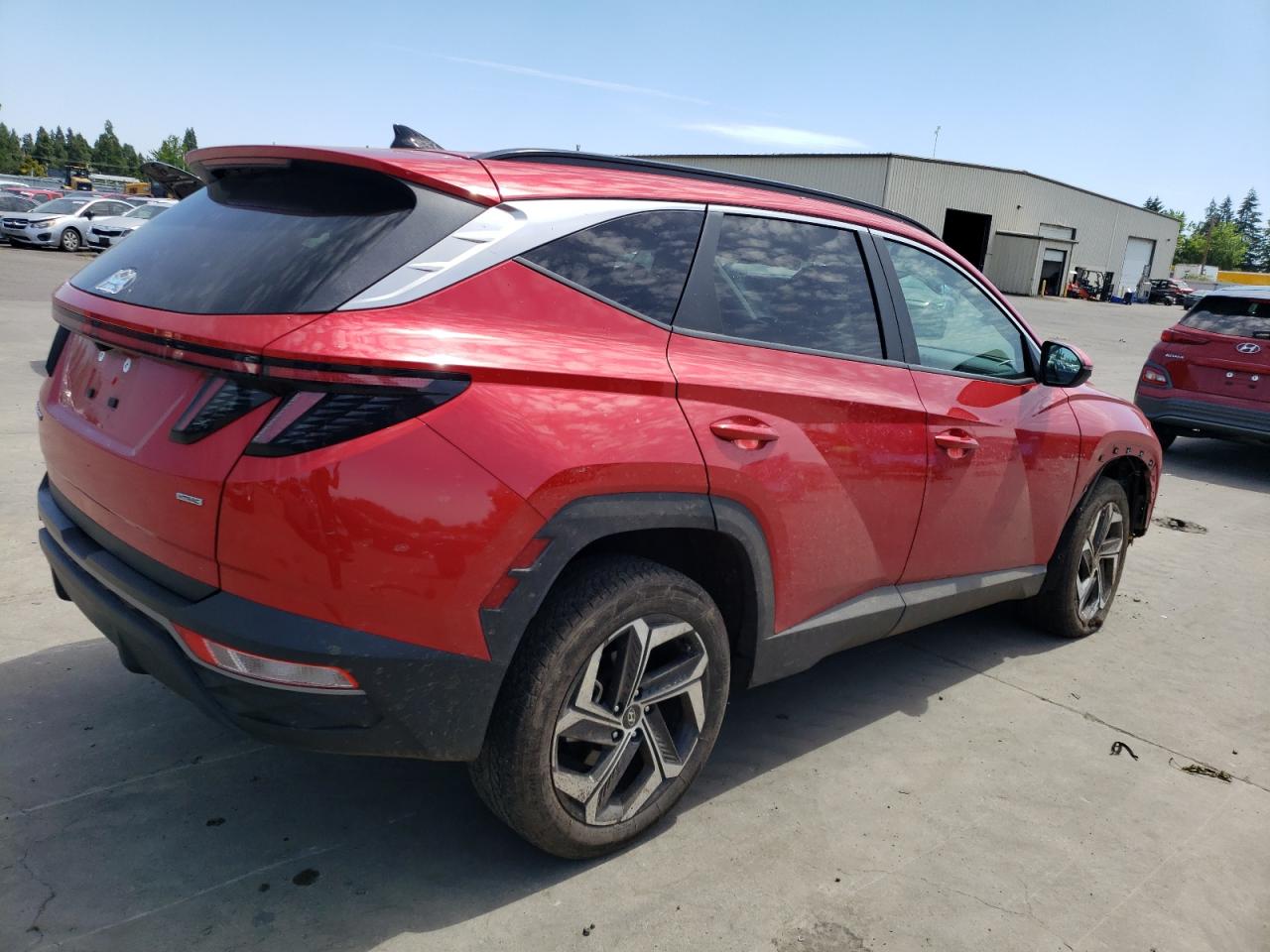 2022 HYUNDAI TUCSON SEL VIN:5NMJCCAE9NH046702