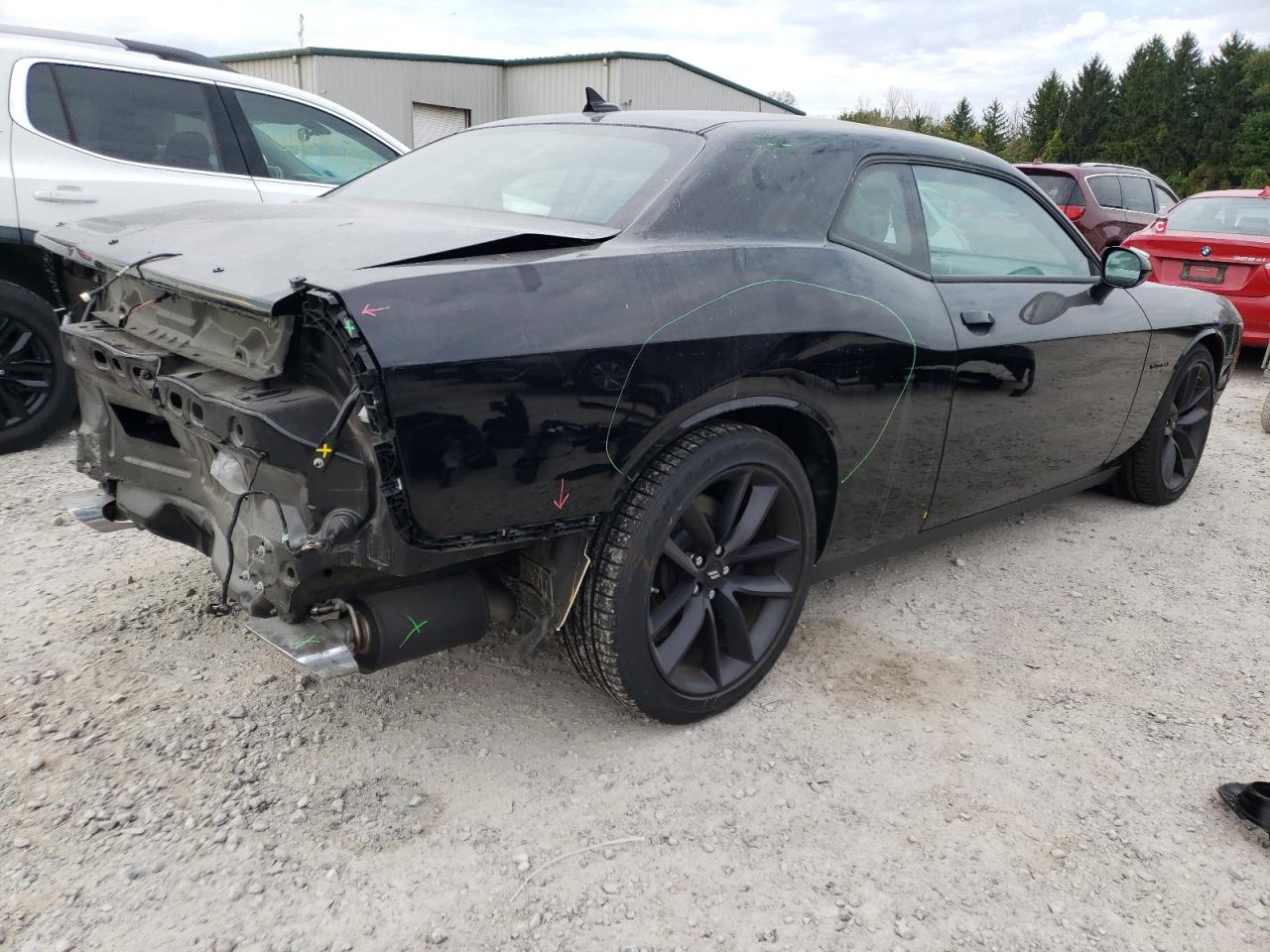 2022 DODGE CHALLENGER R/T VIN:2C3CDZBT2NH193952