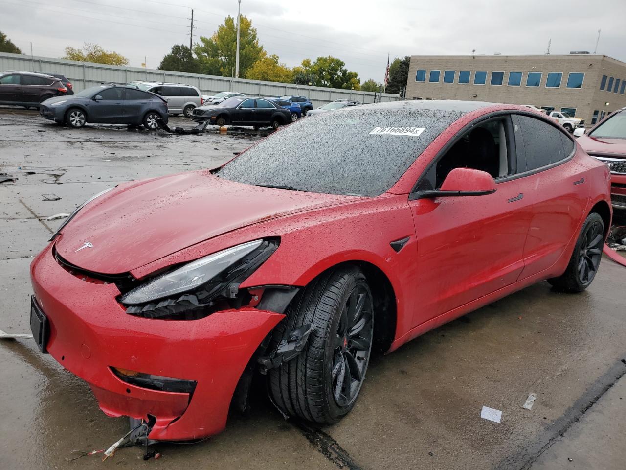 2022 TESLA MODEL 3  VIN:5YJ3E1EA5NF194409
